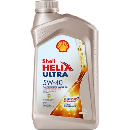 Масло моторное SHELL HELIX ULTRA 5W40 SN/CF, A3/B4 1L