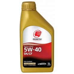 Масло моторное IDEMITSU FULLY-SYNTHETIC 5W40 SN/CF 1L