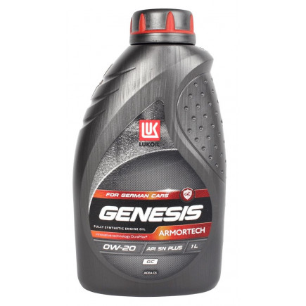 Масло моторное ЛУКОЙЛ GENESIS ARMORTECH GC 0W20 1л.