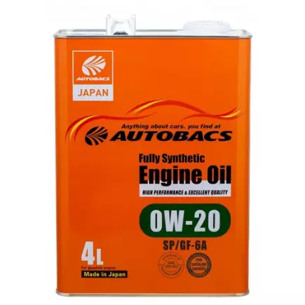 Масло моторное AUTOBACS ENGINE OIL FS 0W20 SP/GF-6A (4л) Масло моторное AUTOBACS ENGINE OIL FS 0W20 SP/GF-6A (4л)