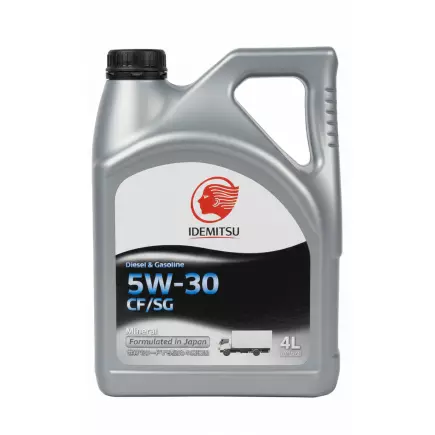 Масло моторное IDEMITSU DIESEL CF/SG 5W30 (4л) Масло моторное IDEMITSU DIESEL CF/SG 5W30 (4л)