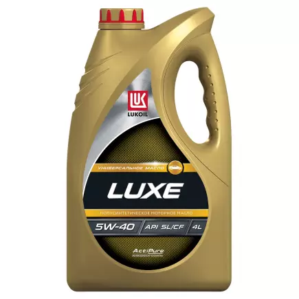 Масло моторное ЛУКОЙЛ ЛЮКС 5W40 SL/CF 4L полусинт. Масло моторное ЛУКОЙЛ ЛЮКС 5W40 SL/CF 4L полусинт.