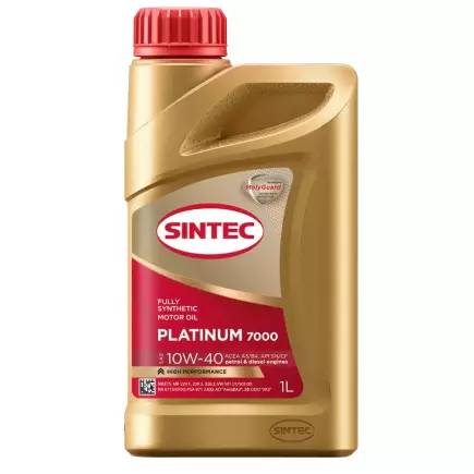 Масло моторное Sintec Platinum 7000 10W-40 A3/B4 1л Масло моторное Sintec Platinum 7000 10W-40 A3/B4 1л