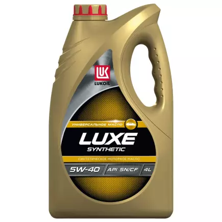 Масло моторное ЛУКОЙЛ ЛЮКС 5W40 SN/CF 4L синт. Масло моторное ЛУКОЙЛ ЛЮКС 5W40 SN/CF 4L синт.