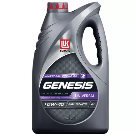 Масло моторное ЛУКОЙЛ GENESIS UNIVERSAL SAE 10W-40 API SN 4л. Масло моторное ЛУКОЙЛ GENESIS UNIVERSAL SAE 10W-40 API SN 4л.