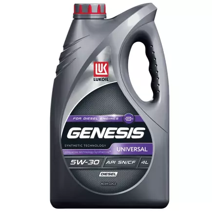 Масло моторное ЛУКОЙЛ GENESIS UNIVERSAL DIESEL 5W-30 4л. Масло моторное ЛУКОЙЛ GENESIS UNIVERSAL DIESEL 5W-30 4л.