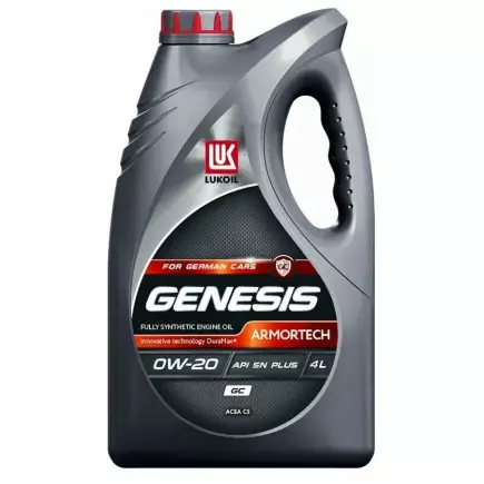 Масло моторное ЛУКОЙЛ GENESIS ARMORTECH GC 0W20 4л. Масло моторное ЛУКОЙЛ GENESIS ARMORTECH GC 0W20 4л.